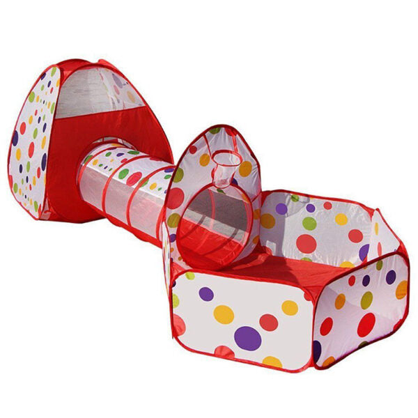 Šator za decu sa tunelom 3in1 tent
