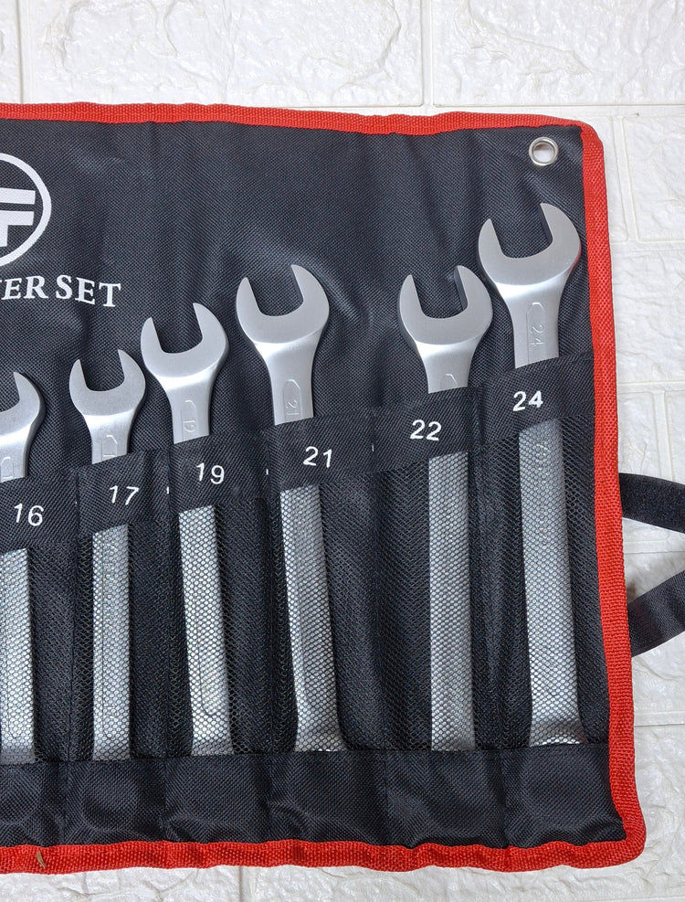 Set kljuceva okasto viljuskastih 14 kom -od 8 do 24mm