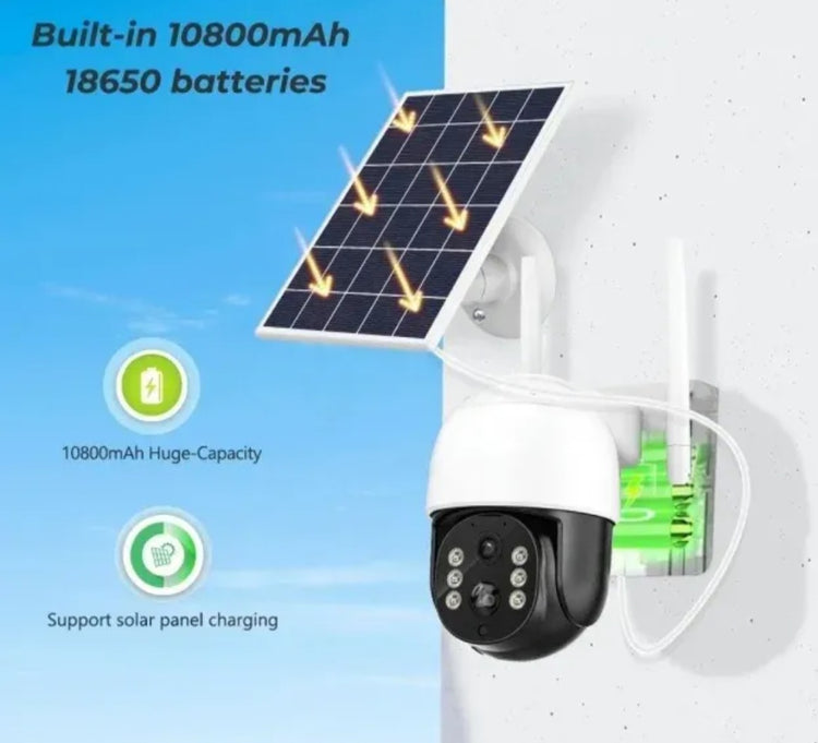 Solarna kamera 4G -PTZ kamera video nadzor