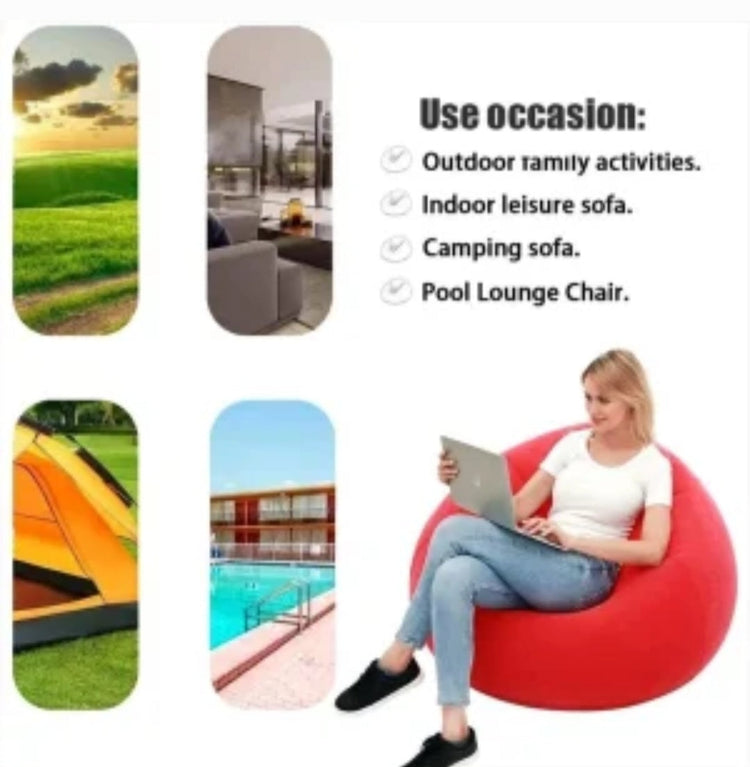 Sofa na naduvavanje LAZY BAG 110X110X85cm
