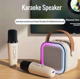 Bluetooth karaoke zvucnik sa 2 mikrofona -zvucnik K12