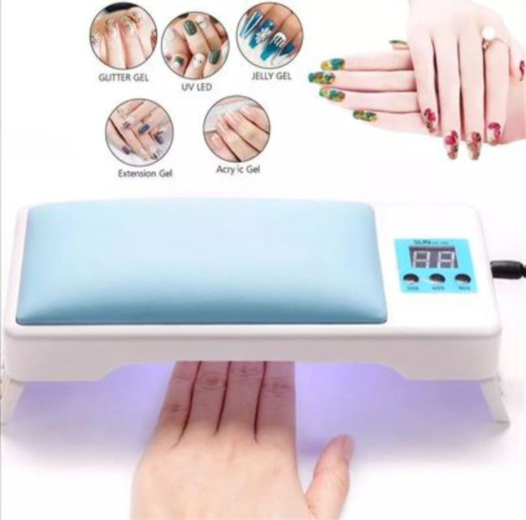 2U1 Sklopiva uv lampa i jastuk za manikir