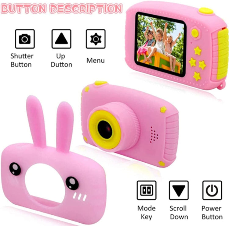 Digitalni fotoaparat deciji sa kamerom 2,4 roze zeka