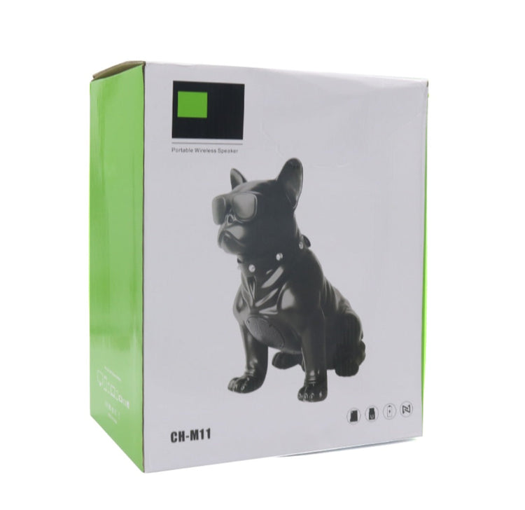 Zvucnik bluetooth u obliku psa buldog