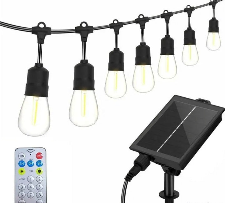 Sijalice 10 kom set RIXME solarno punjenje