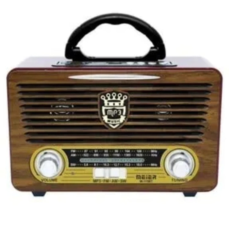 Radio tranzistor retro radio punjivi MEIER M115 BT