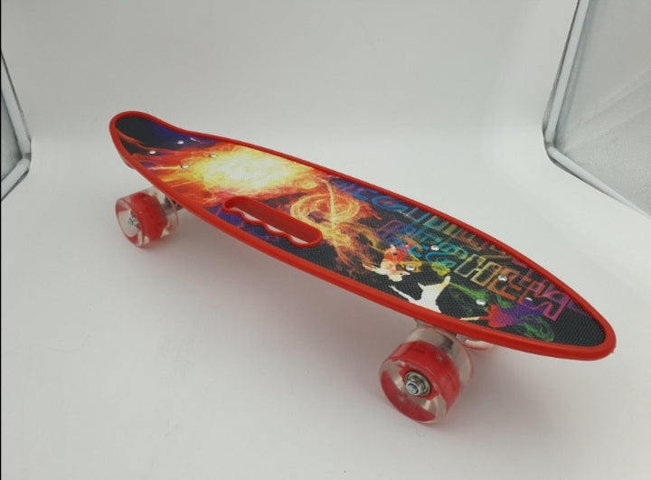 Penibord skejtbord crveni 60cm