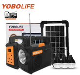 Solarni sistem sa radiom i bluetooth-om sa 3 sijalice