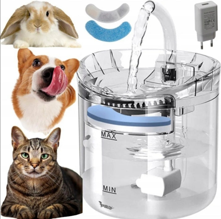 Fontana za pse i macke EQ-88 providna