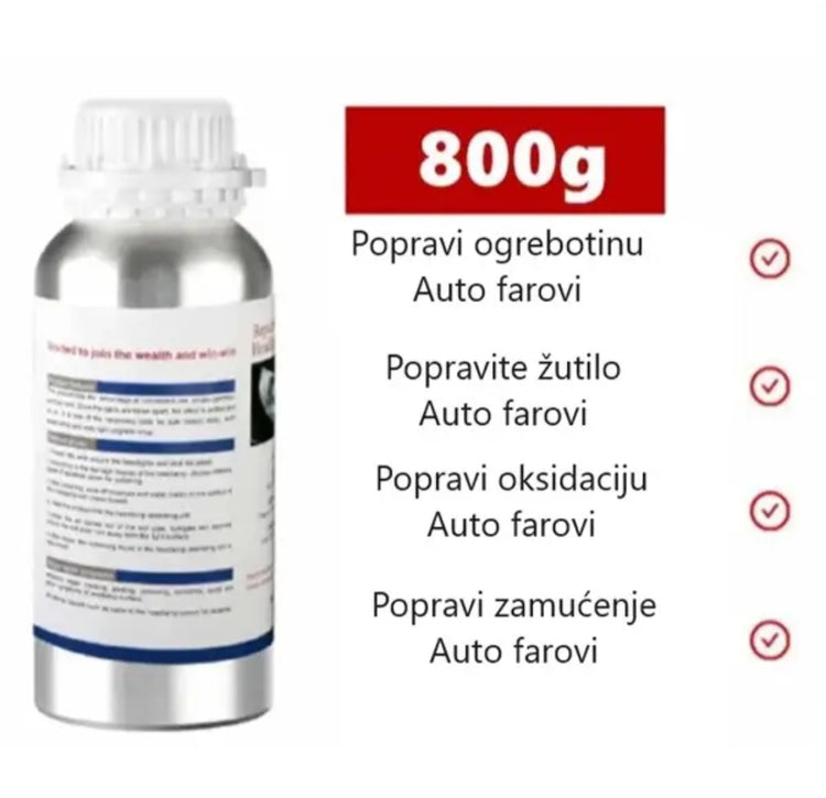Tečnost za poliranje farova polimerizaciju 800gr