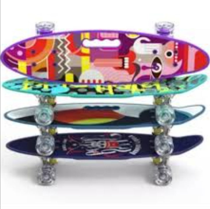 Penibord skejtbord sa svetlecim tockovima 60cm