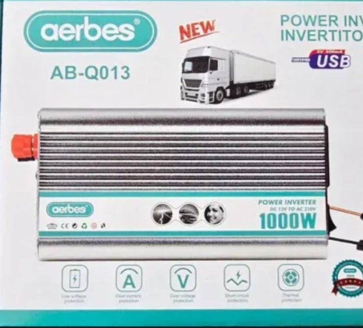 Pretvarac napona sa 12v na 220v inverter 1000w AB-Q013