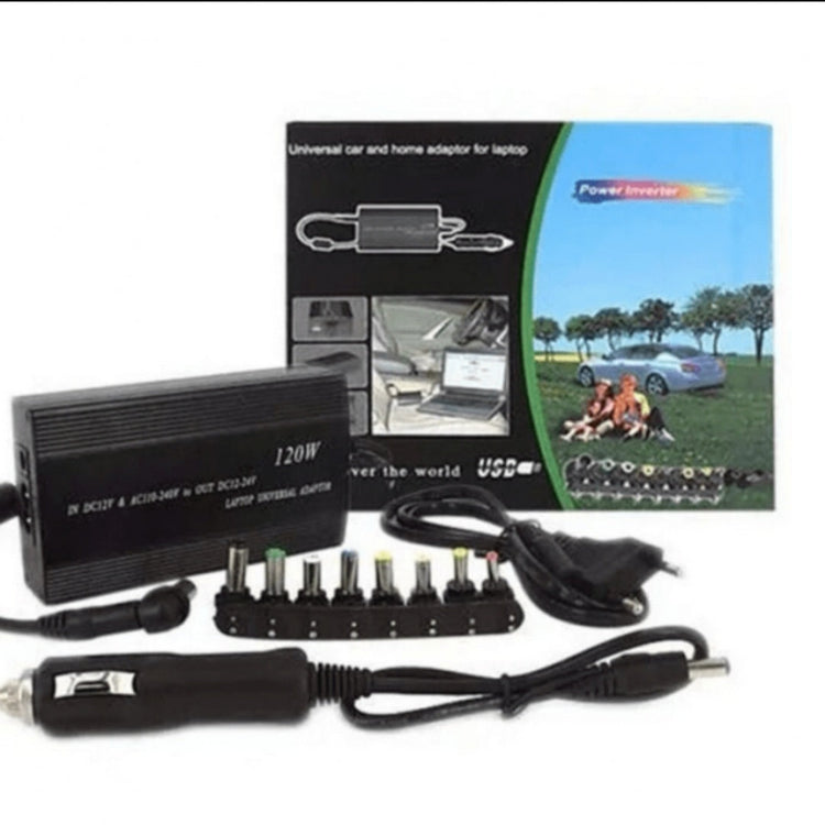 Punjac za laptop univerzalni adapter za auto i kucni