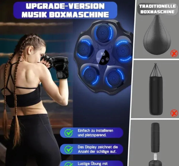 Masina za boks muzicka -muzicki bokserski simulator