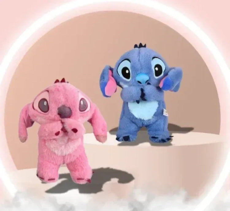 Plisana igracka STITCH koji dise i svira uspavanke
