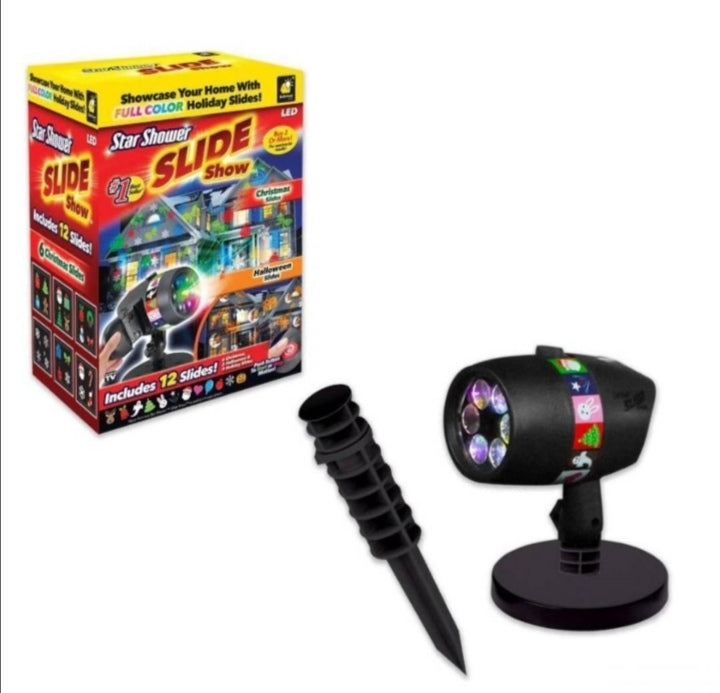 Novogodisnji laser- projektor 12 slajdova