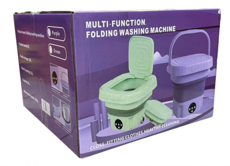 Masina za pranje vesa sklopiva ves masina zelena 9 litara