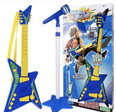 Gitara sa mikrofonom plava za decake