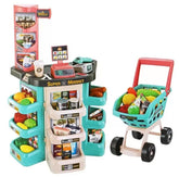 Supermarket veliki set sa kolicima 47 delova