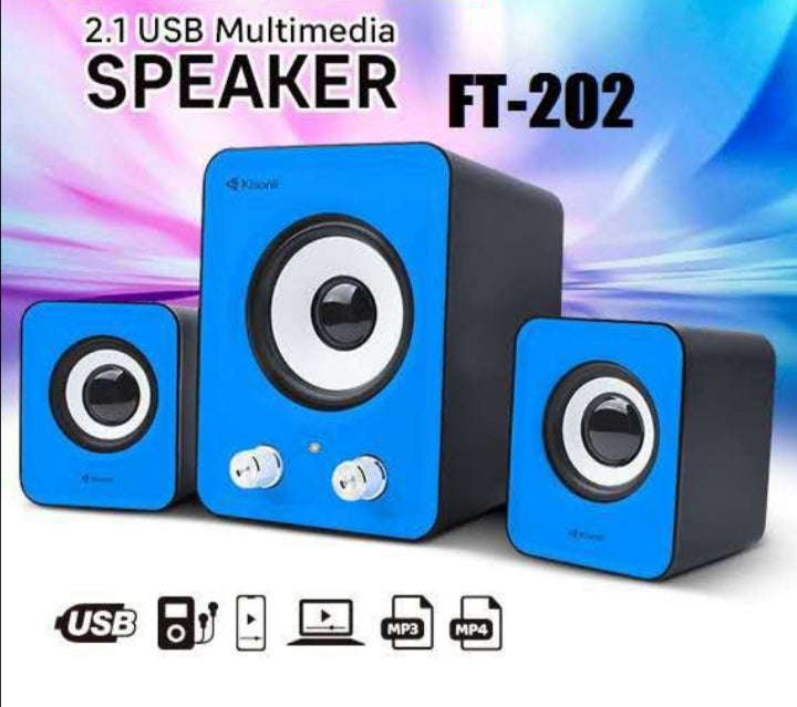 Zvucnici za kompjuter FT-202 -Zvucnici 2.1
