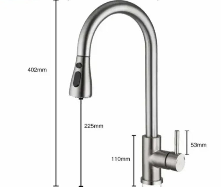 Slavina za sudoperu sa tus crevom inox G5