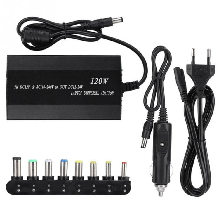 Punjac za laptop univerzalni adapter za auto i kucni