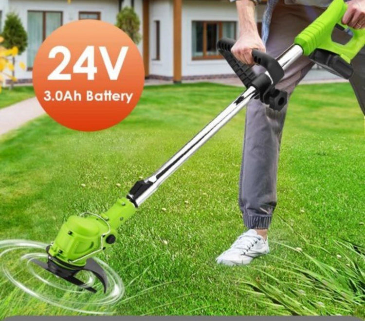 Aku trimer za kosenje trave 24w 2 bat