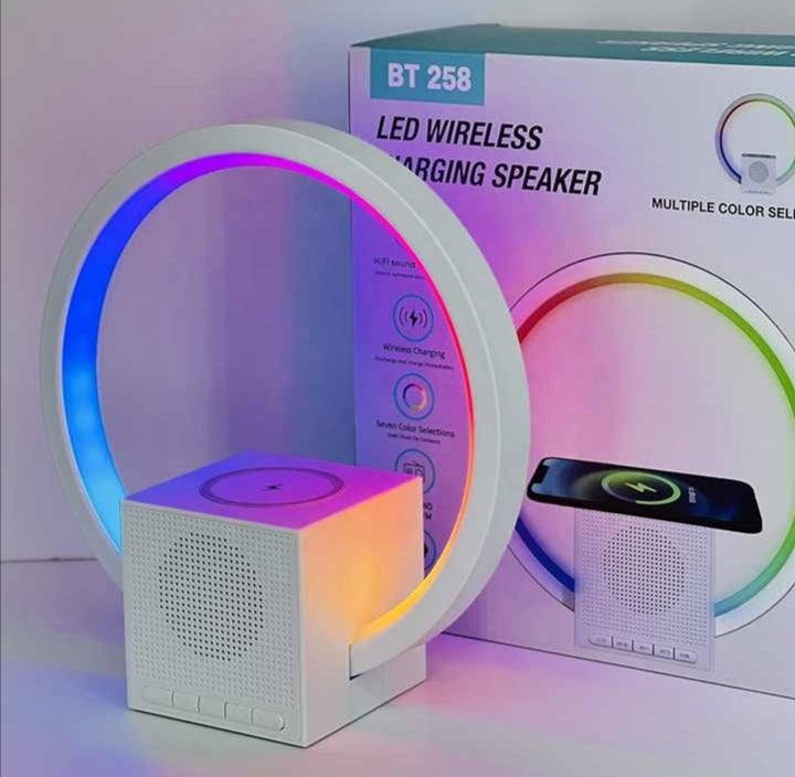 Led lampa RGB wireless punjac i zvucnik BT 258