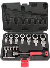 Komplet brzih kljuceva sa zglobom i nastavkom