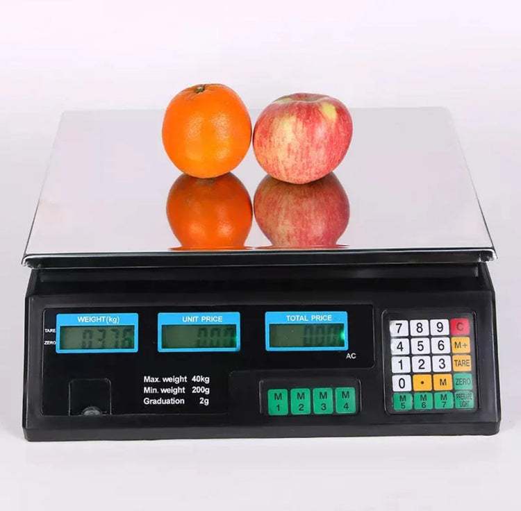 Digitalna trgovacka vaga do 40kg pijacarska vaga
