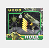 Hulk set deciji pistolj sa metkicima