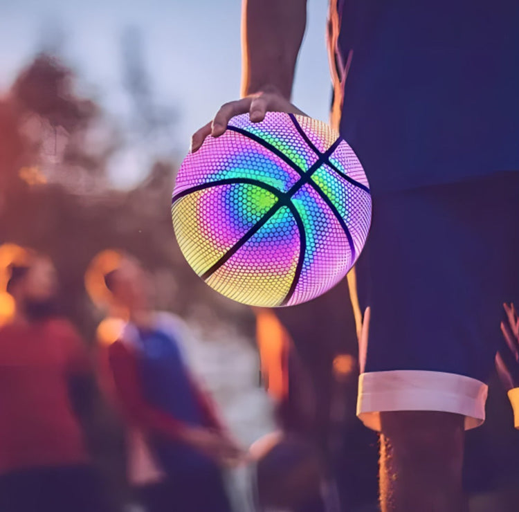 Svetleca kosarkaska lopta FLASH BALL -hologramska