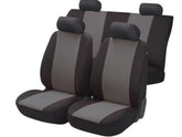 Univerzalne presvlake za auto sedista sivo-crne