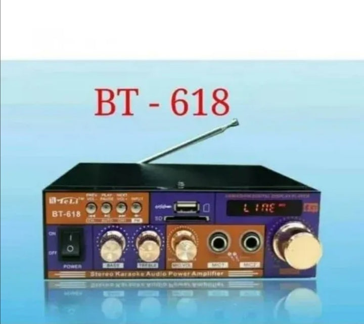 Pojacalo bluetooth resiver BT 618 karaoke