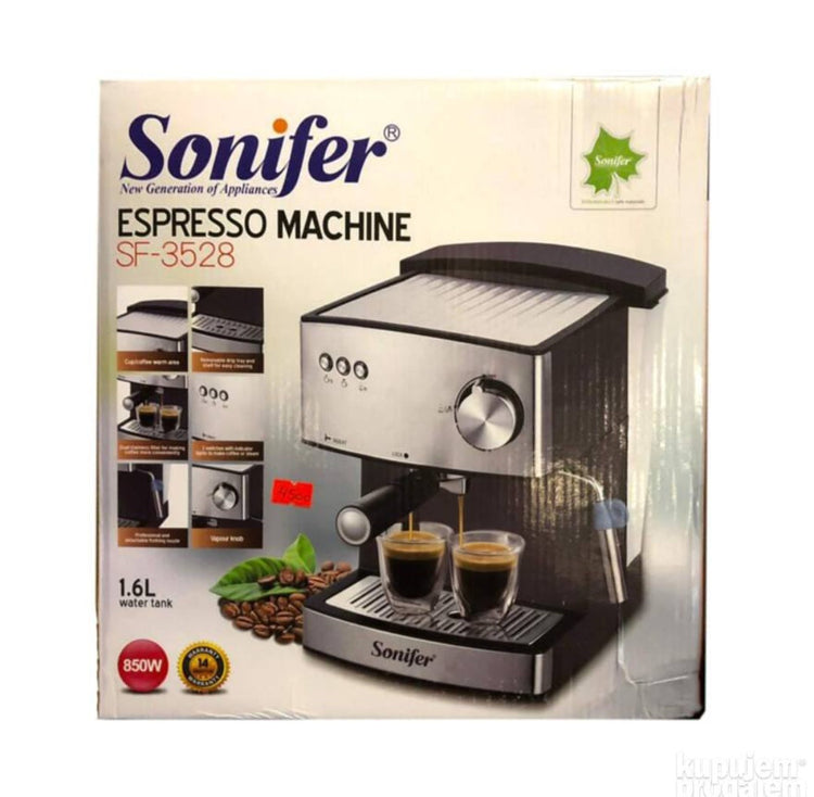 Aparat za espreso kafu kapucino