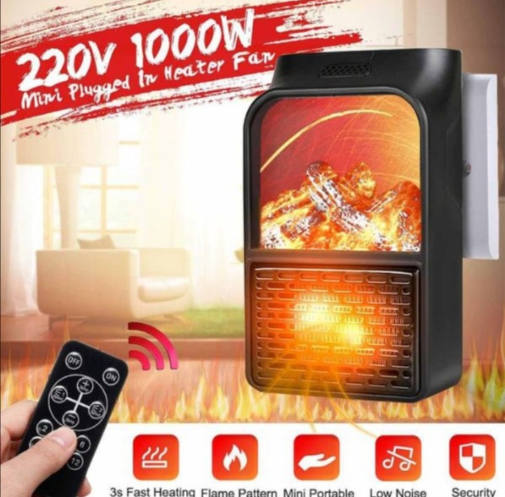 Mini grejalica FLAME HEATER 1000W sa efektom plamena