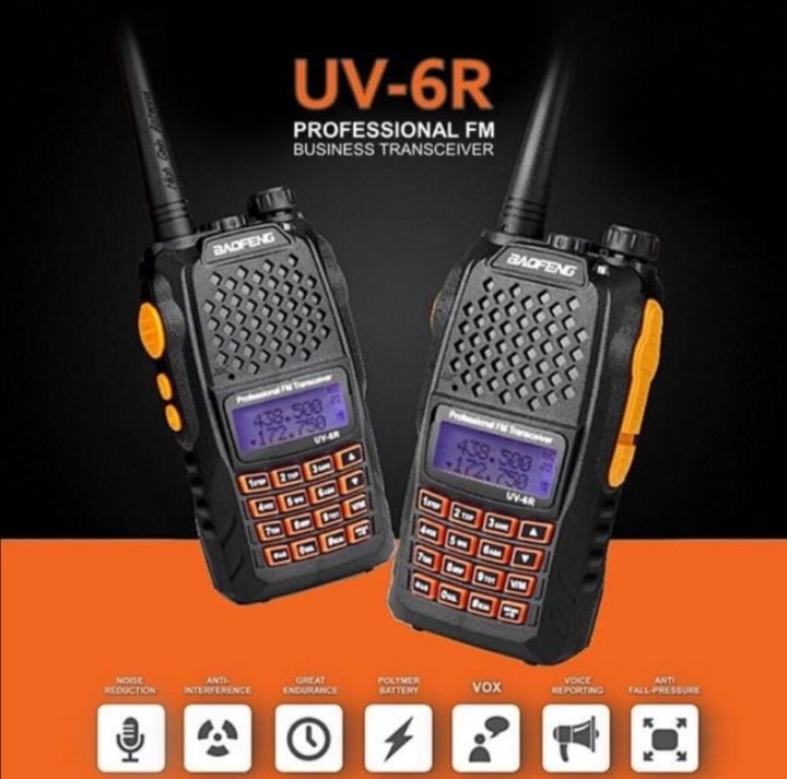 Baofeng radio stanica UV 6R toki voki