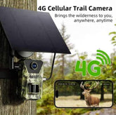 Solarna kamera za lov 4G sim card 400w -lovacka kamera