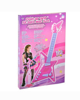 Gitara sa mikrofonom roze za devojcice