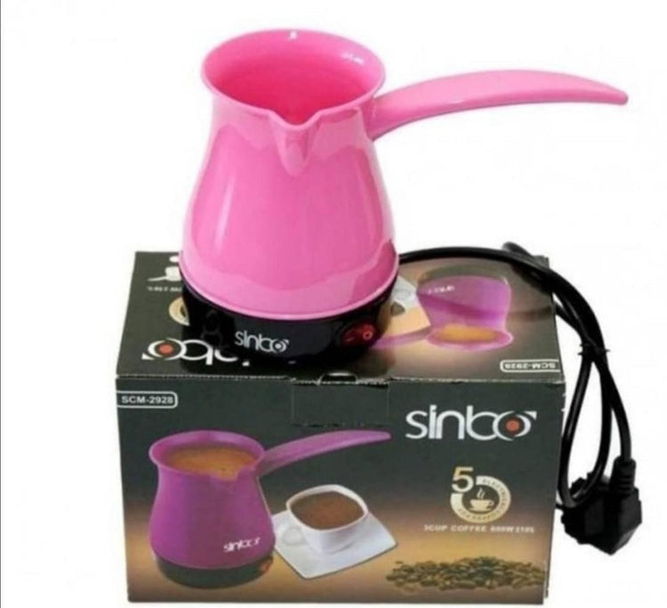 Elektricna dzezva za kafu sinbo roza