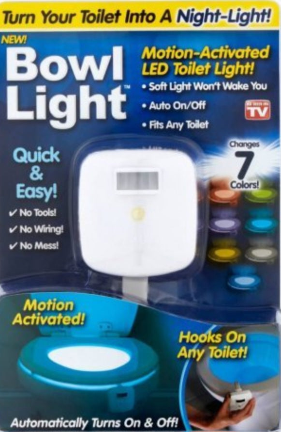 Svetlo za wc solju sa senzorom 8 led