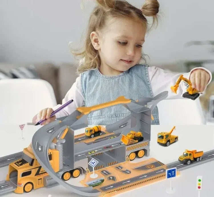 Kamion veliki sa 5 mini vozila