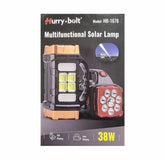 Solarna lampa multifunkcionalna HB-1678 -38W