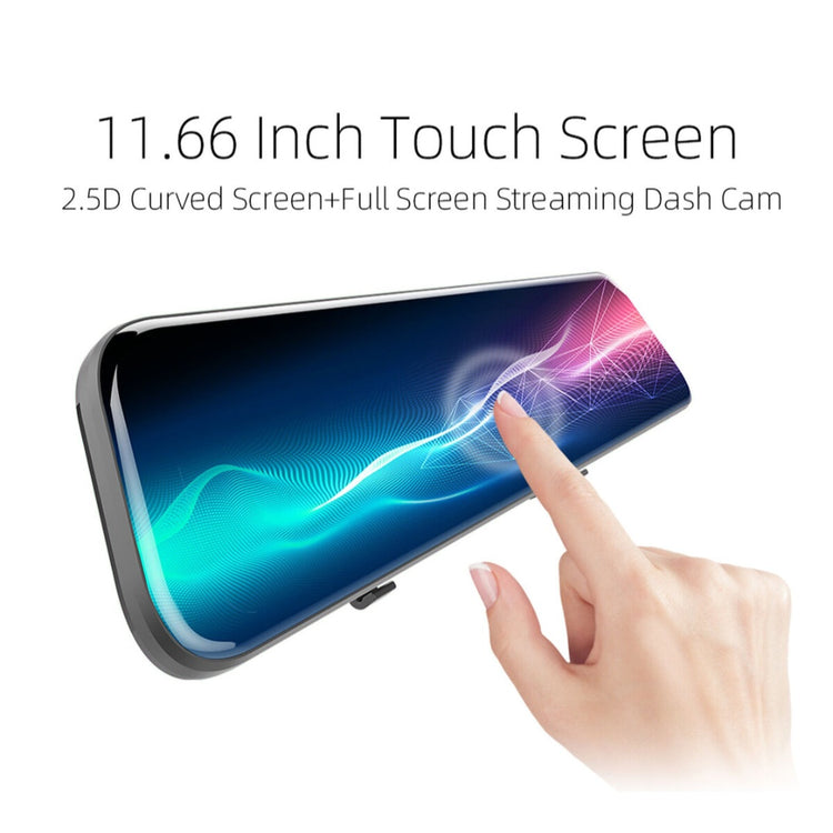 Retrovizor kamera touch screen ekran sa rikverc kamerom