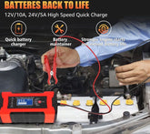 Starter punjac za auto-punjac za akumulator 12v /24V -10A