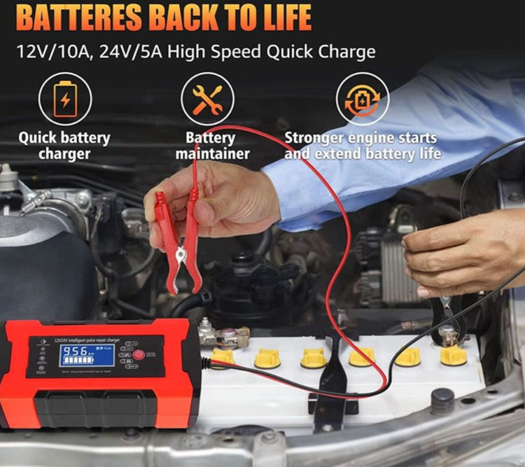 Starter punjac za auto-punjac za akumulator 12v /24V -10A