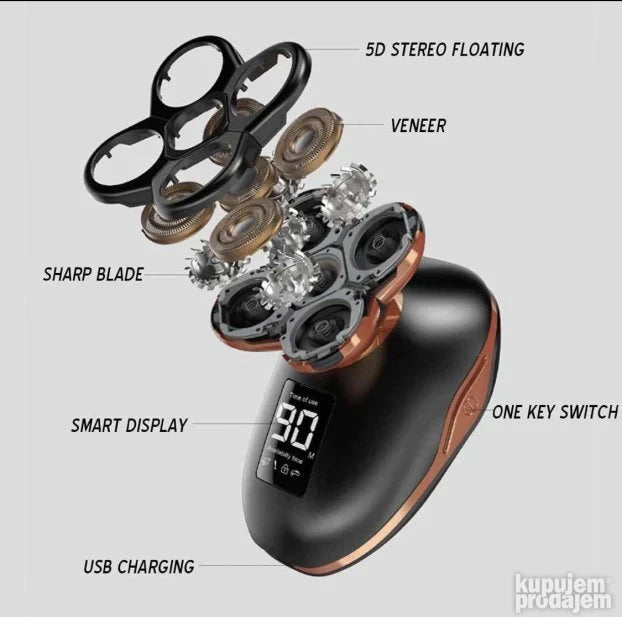 Masinica za brijanje 5in1 rozia pro ht986