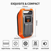 Kompresor digitalni 12v sa led svetlomDigitalni kompresor sa led svetlom na 12v