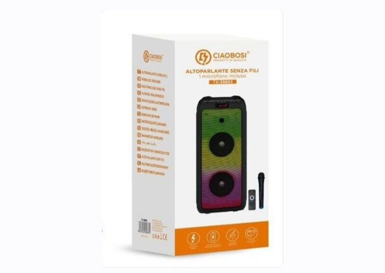Bluetooth zvučnik sa mikrofonom CIAOBOSI TX-39863