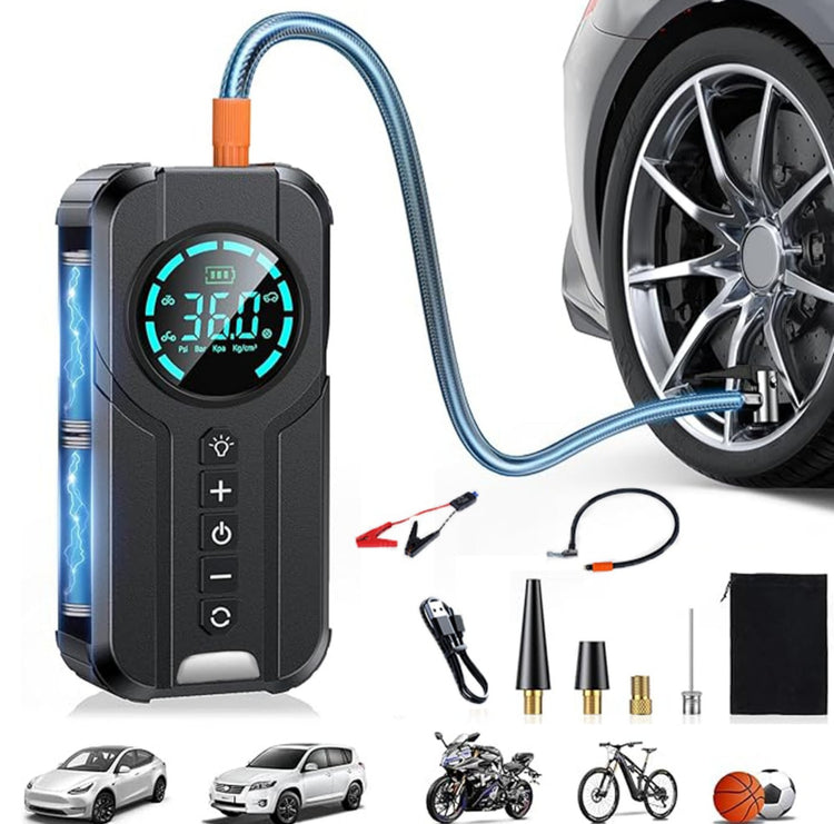 Starter buster sa kompresorom za gume 4u1